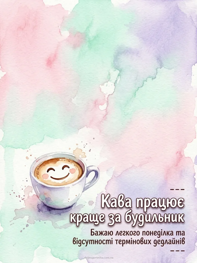 Чашка кави посміхається — прикольні приколи на ранок