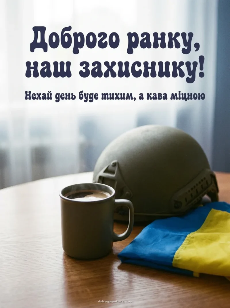 Затишний ранок — побажання доброго ранку