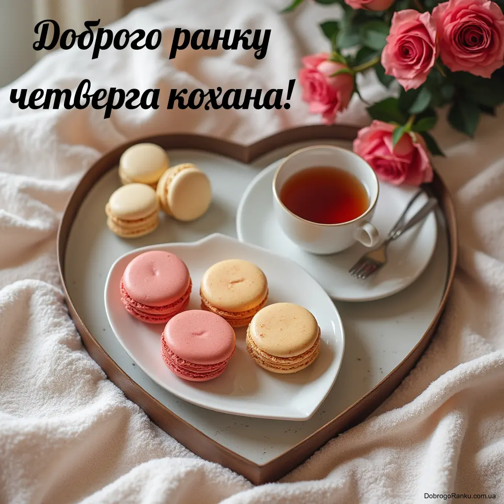 Доброго ранку четверга кохана