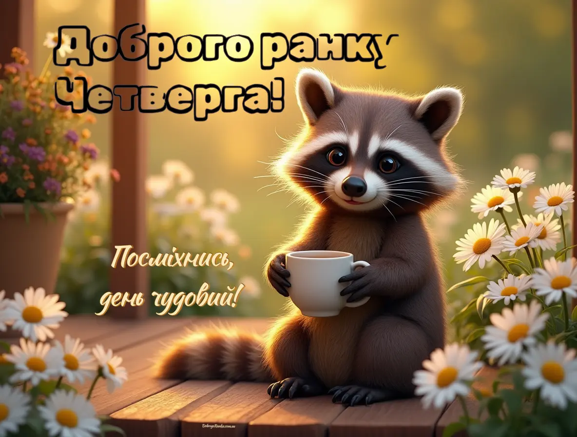 Доброго ранку четверга прикольні картинки