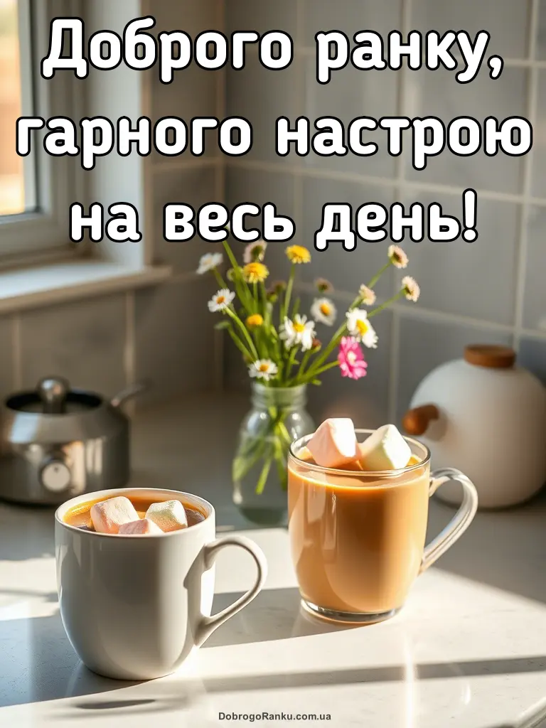 Доброго ранку гарного настрою на весь день