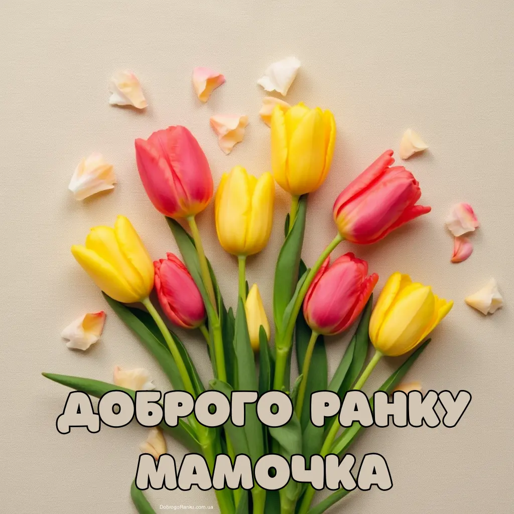 Доброго ранку мамочка - картинка з привітанням