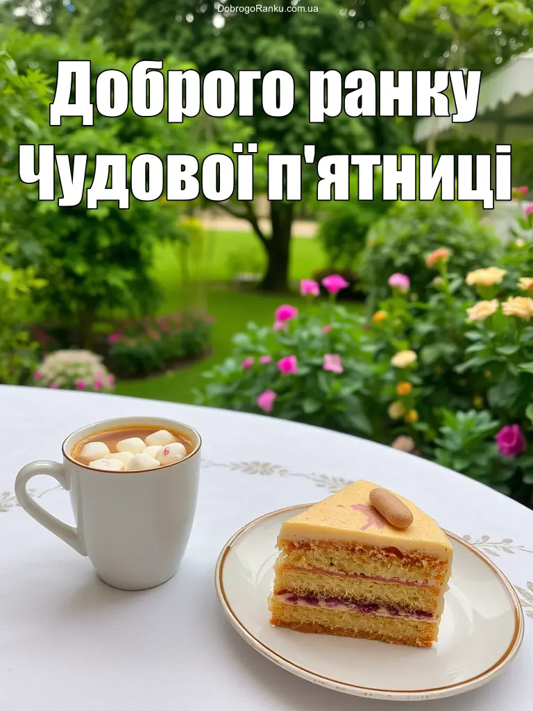 Доброго ранку п'ятниці