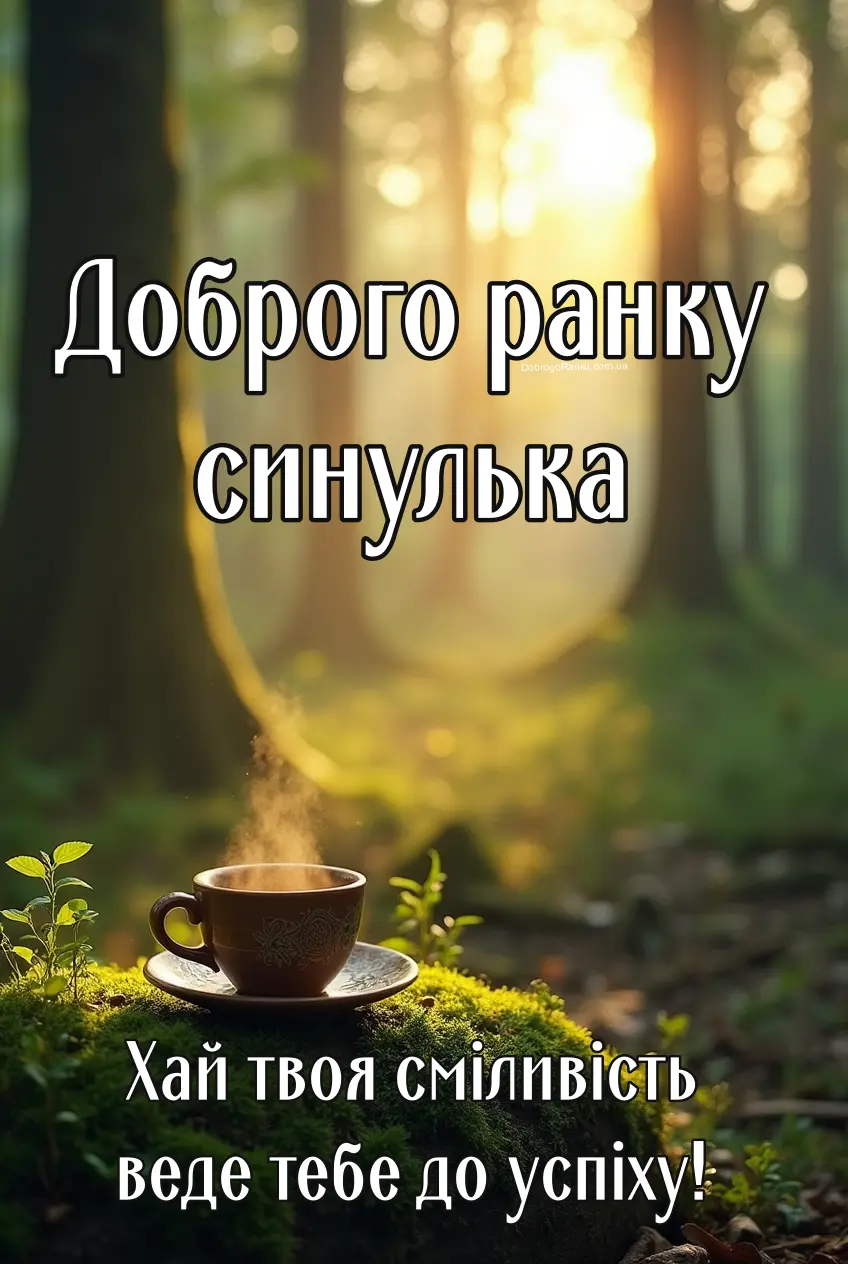 Доброго ранку синулька