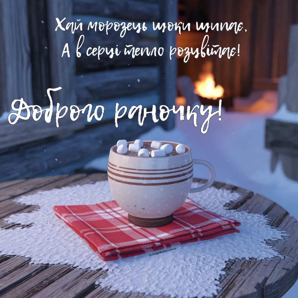 Доброго раночку! Картинка з побажанням
