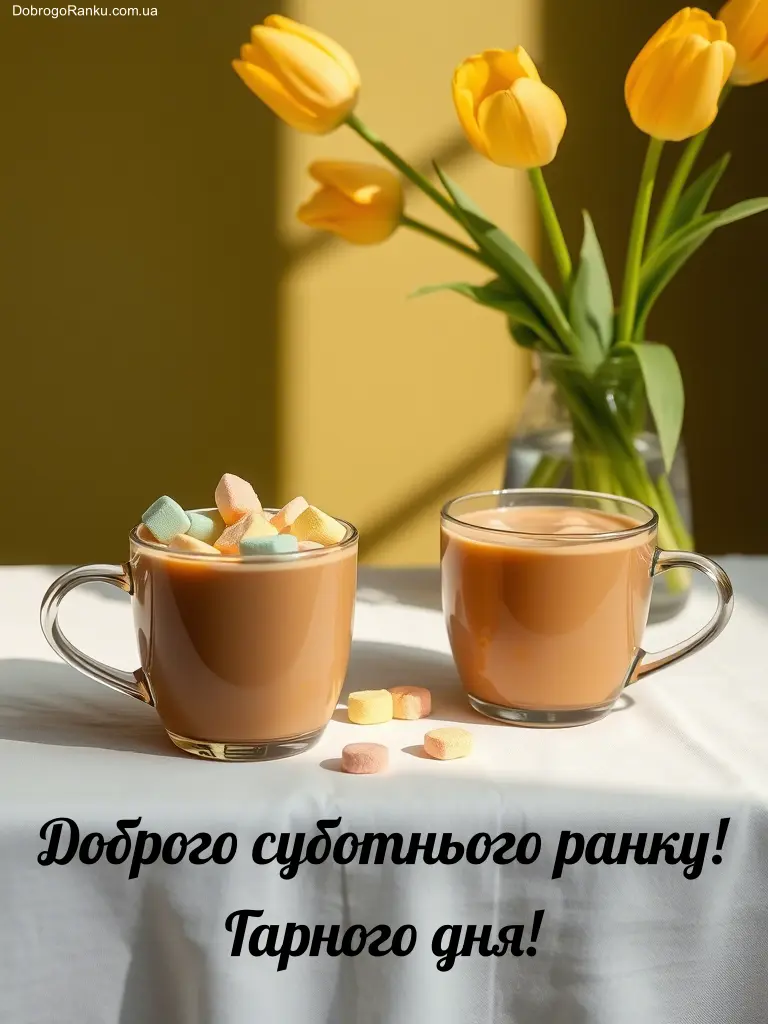 Доброго суботнього ранку і гарного дня