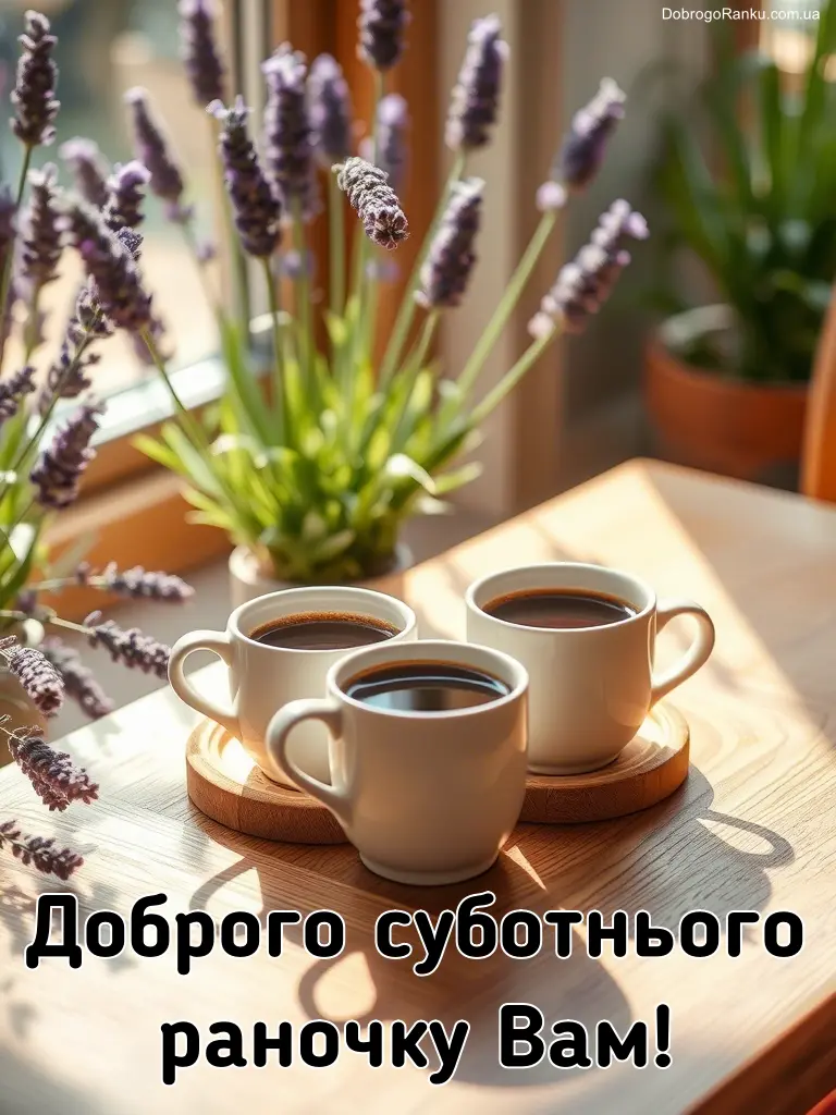 Доброго суботнього ранку картинки