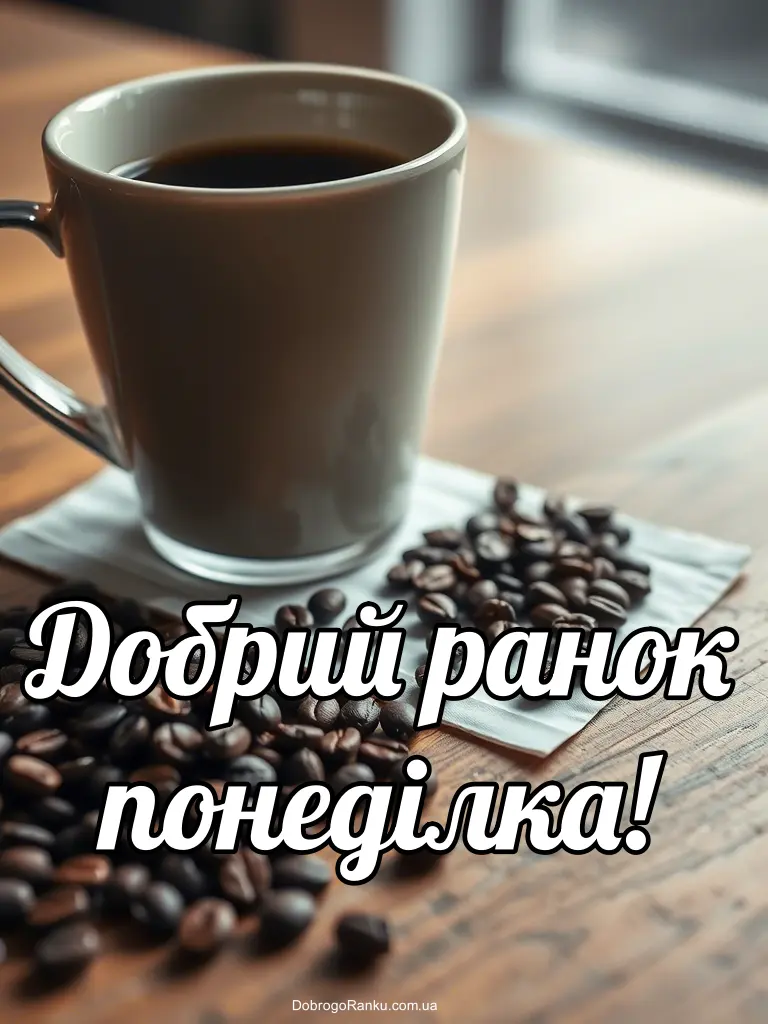 Добрий ранок понеділка
