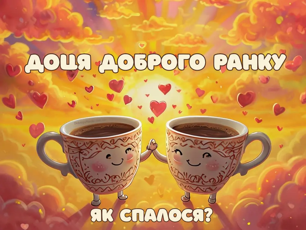 Доця доброго ранку в картинках