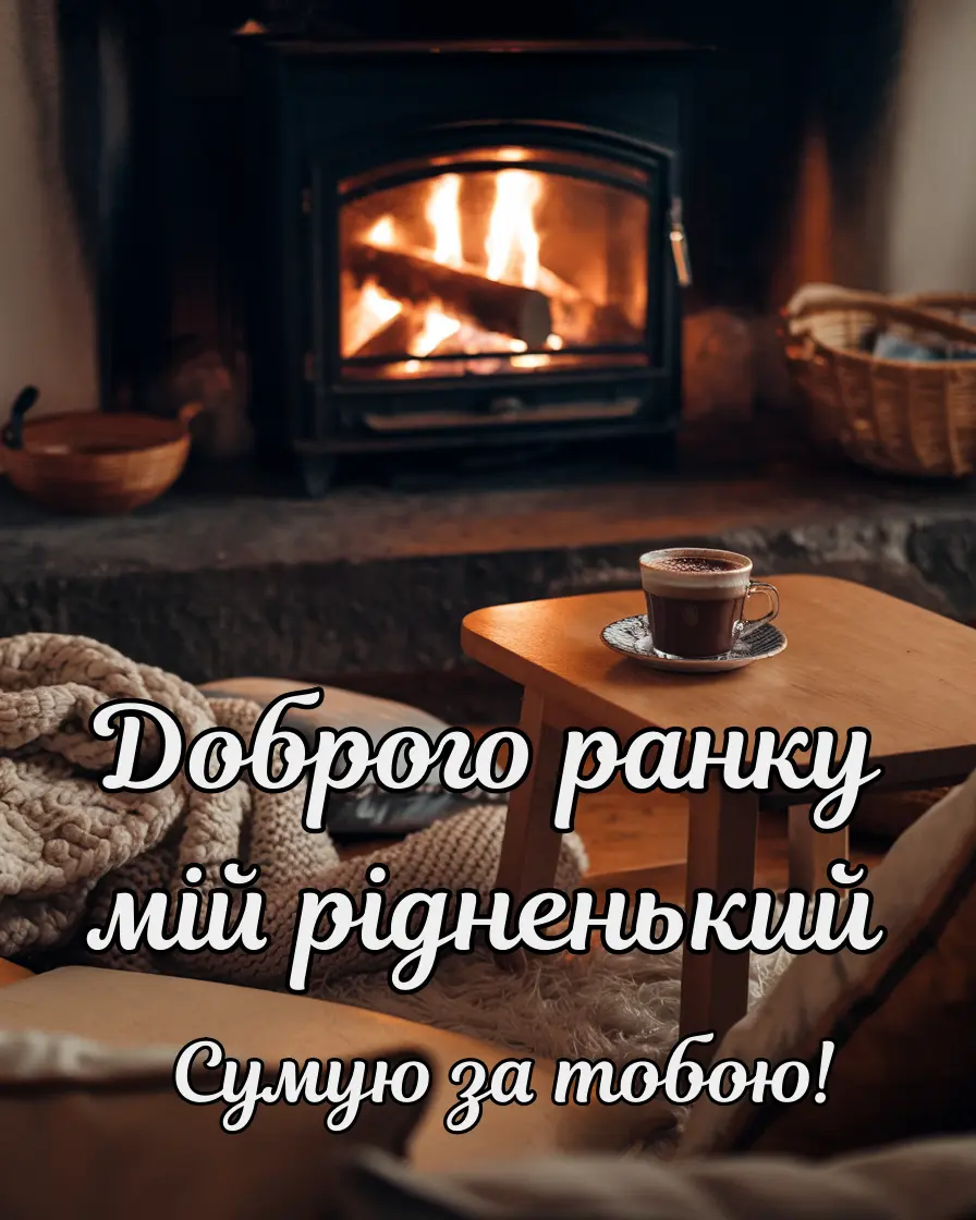 Картинка доброго ранку мій рідненький