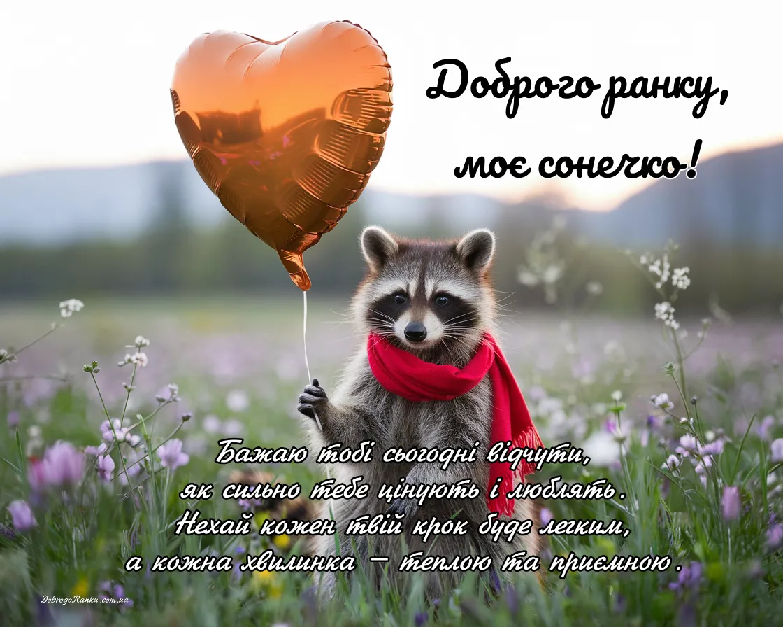 Картинка доброго ранку, моє сонечко