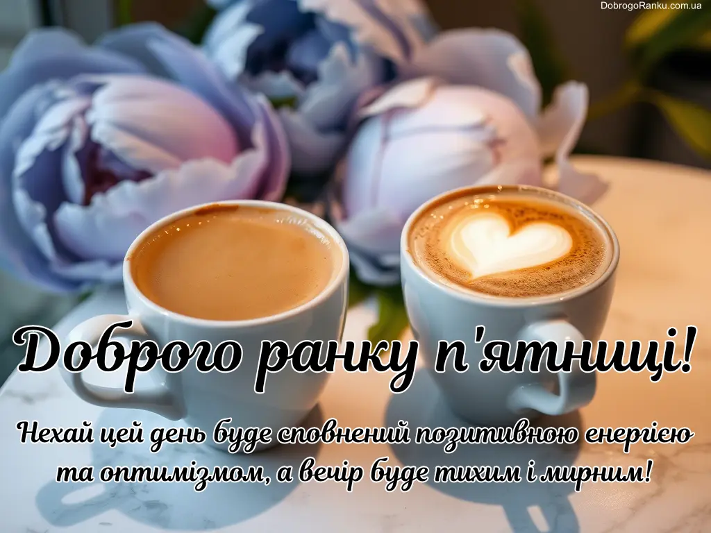 Картинки з добрим ранком п'ятниця