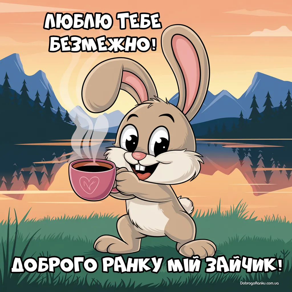 Листівка доброго ранку кохана