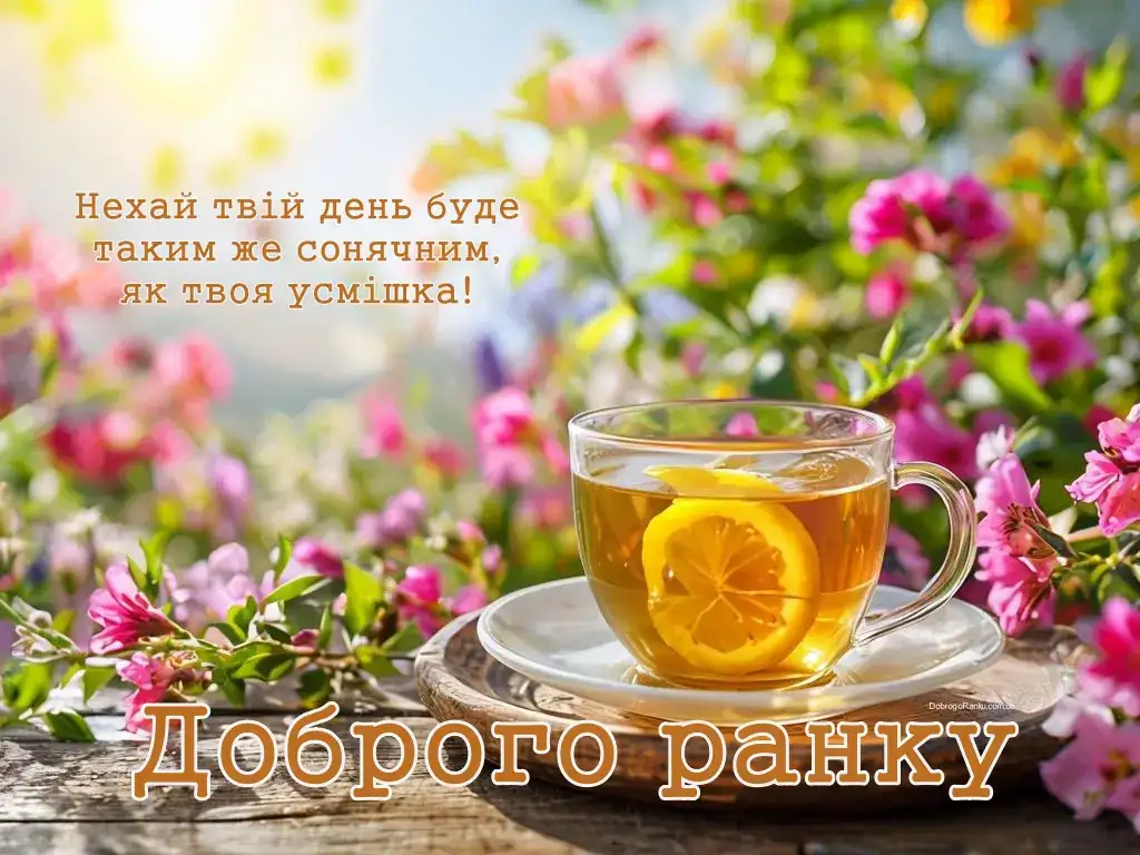 Листівка доброго ранку - польові квіти