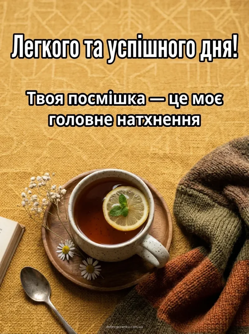 Сніданок у ліжко з квітами — Легкого та успішного дня!