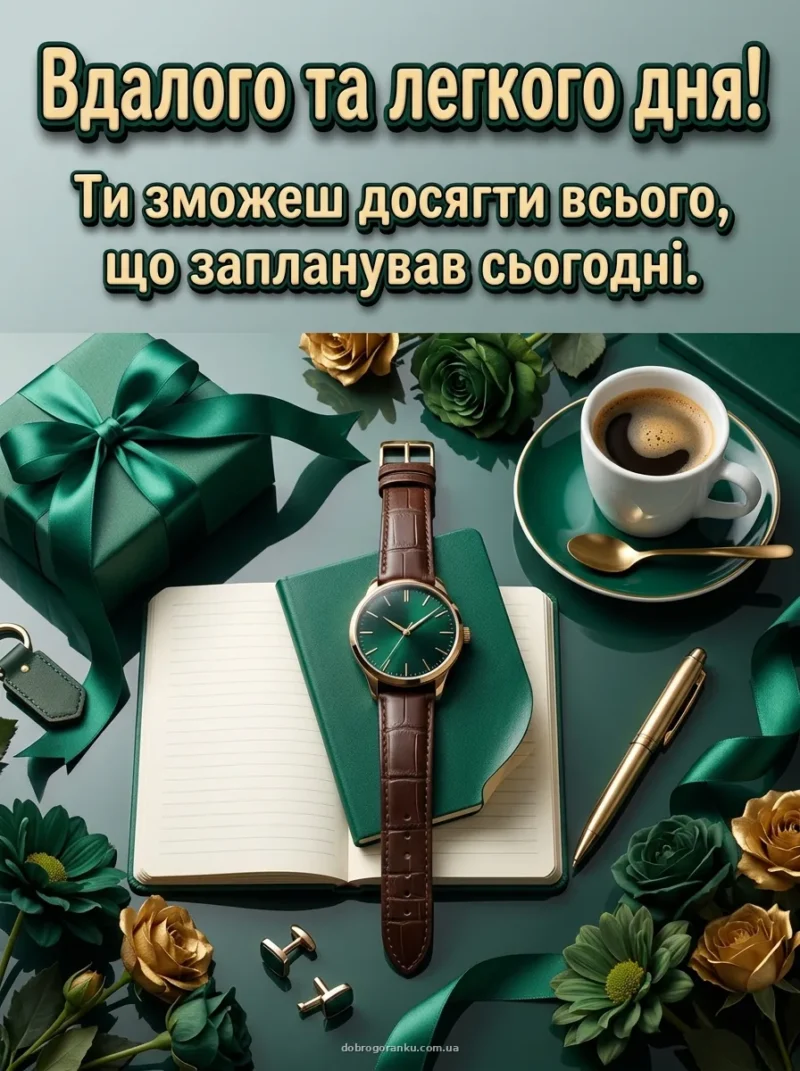 Стильний чоловічий годинник та кава — Картинки для коханого