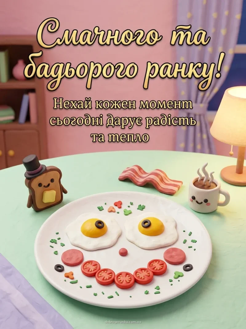 Весела сонячна тарілка — прикольне привітання для сім'ї