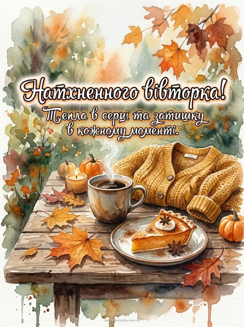 В'язана кофтина та кухоль еспресо — Натхненного осіннього вівторка!